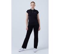 Tennis Polo Shirt Loose-Fit, schwarz XL