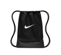 Sporttasche NIKE "NK BRSLA DRAWSTRNG - X", schwarz, schwarz,, Obermaterial: 100% Polyester, Taschen Sporttasche, sportlicher Stil, für Fitness und sportliche Aktivitäten (41209249-0) schwarz, schwarz,