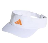 Tennis Sonnenvisier Adidas Climacool Visor - white/pure orange - Weiß (OSFW)