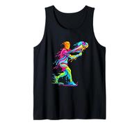 Tennis Splash Aquarell Kunst Tank Top