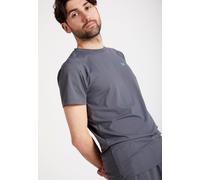 Tennis T-Shirt Rundhals Herren & Jungen, grau S