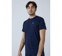 Tennis T-Shirt Rundhals Herren & Jungen, navy blau L