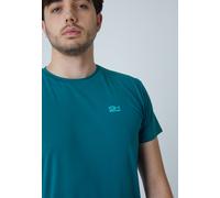 Tennis T-Shirt Rundhals Herren & Jungen, petrol grün XL