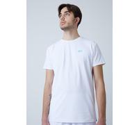 Tennis T-Shirt Rundhals Herren & Jungen, weiß XXXL