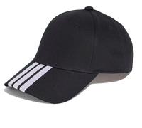 Tennismütze Adidas 3-Stripes - Schwarz (OSFY)
