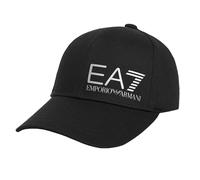 Tennismütze EA7 Man Woven Baseball Hat - black/silver