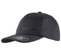 Tennismütze Head Delta Flexfit Cap - black - Schwarz