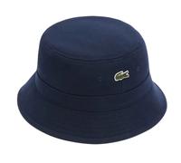 Tennismütze Lacoste Organic Cotton Bucket - navy blue - Blau (M)