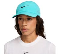 Tennismütze Nike Dri-Fit ADV Club Unstructured Tennis - dusty cactus/black - Türkis (M/L)