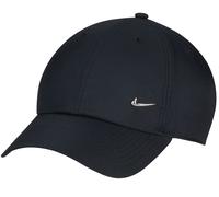 Tennismütze Nike Dri-Fit Club Unstructured Metal Swoosh - Schwarz (M/L)