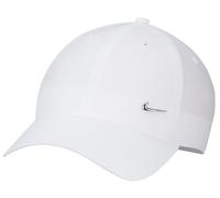 Tennismütze Nike Dri-Fit Club Unstructured Metal Swoosh - Weiß (S/M)