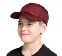 Tennismütze Nike Kids Dri-Fit Club Unstructured Metal Swoosh - dark team red/black - Rot