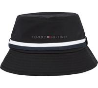 Tennismütze Tommy Hilfiger Established Tape Bucket Man - black - Schwarz
