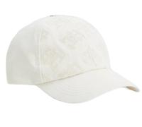 Tennismütze Tommy Hilfiger Iconic Monogram - weathered white - Weiß