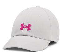 Tennismütze Under Armour Women's UA Blitzing Adjustable Cap - halo gray/rebel pink - Grau (OSFM)