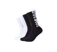 Tennissocken CAMP DAVID "cushioned", Damen, Gr. 39-42, weiß (weiß mix), Baumwollmischung, Socken Tennissocken, mit elastischem Bund (75890729-39) weiß mix