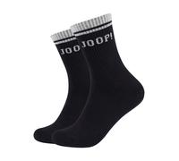 Socken im 2er-Pack mit Label-Stitching 43-46 men Black