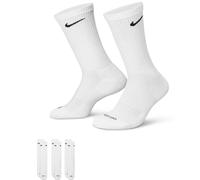 Nike Everyday Cushioned Crew Socks 3 Pack Plus L / White / Black
