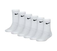Tennissocken NIKE SPORTSWEAR, weiß, Socken, Mädchen, Polyester, Tennissocken, für Kinder, im 6er-Pack, mit neutralem Schnitt (99061424-0) weiß