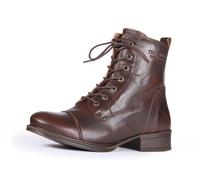 Ten Points Schnürstiefeletten für Damen, braun, Größe 38 EU