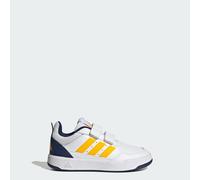 adidas Unisex Kinder Tensaur Sport 3.0 Hook and Loop Kids Shoes, FTWR White/Collegiate Gold/Collegiate Navy, 39 1/3 EU