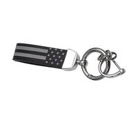 TENYELE Flaggen Legierungs Schlüsselanhänger Rostfreier Karabiner Für Männer Und Frauen Alle Fahrzeuge Und Als Auto Schlüsselanhänger Mit Amerikanischer Flagge