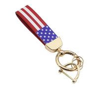 TENYELE Flaggen Legierungs Schlüsselanhänger Rostfreier Karabiner Für Männer Und Frauen Alle Fahrzeuge Und Als Auto Schlüsselanhänger Mit Amerikanischer Flagge