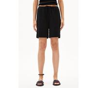 ARMEDANGELS Damen Shorts aus Bio-Baumwolle TEONAA MUSSELIN Relaxed Fit Black