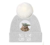 The Mandalorian - The Good Side Grey - Beanie - Grau - Onesize - 100% Polyacryl,Strickwaren Grau Onesize