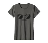 Terminator 2 Sarah Connor Sonnenbrille T-Shirt, Damen, Anthrazit, M