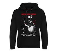 Terminator The Offizielles Lizenzprodukt The Poster Epic Kapuzenpullover (Schwarz), XX-Large