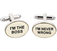 TEROON Manschettenknöpfe 'I'm the Boss'