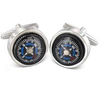 TEROON Manschettenknöpfe Kompass