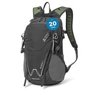 Terra Peak® Premium Wanderrucksack 20L ACTIVE 20 Damen Herren & Erwachsene klein grau - Trekking-Rucksack zum Wandern - Daypack Rucksack & Tagesrucksack wasserdicht mit Laptop-Fach & Trinksystem