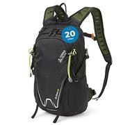 Terra Peak® Premium Wanderrucksack 20L ACTIVE 20 Damen Herren & Erwachsene klein schwarz - Trekking-Rucksack ergonomisch - Daypack Rucksack & Tagesrucksack wasserdicht mit Regenschutz, Rückenbelüftung
