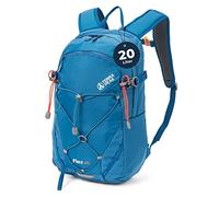 Terra Peak® Premium Wanderrucksack 20L (FLEX 20) Damen Herren & Erwachsene klein blau - Trekking-Rucksack & Tourenrucksack wasserdicht - Daypack Skirucksack mit Rückenbelüftung zum Wandern leicht