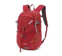 Terra Peak® Premium Wanderrucksack 20L (FLEX 20) Damen Herren & Erwachsene klein rot - Trekking-Rucksack wasserdicht - Daypack Rucksack & Tagesrucksack mit Hüftgurt & Rückenbelüftung zum Wandern