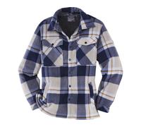 Terrax Overshirt marine/beige Gr. M