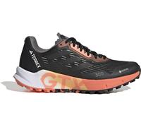 Laufschuh ADIDAS TERREX "TERREX AGRAVIC FLOW 2.0 GORE-TEX TRAILRUNNING" Gr. 39, core black, corfus Schuhe Damen wasserdicht (35520057-39)