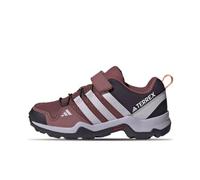 adidas Unisex Kinder Terrex AX2R Hook-and-Loop Hiking Shoes, Quiet Crimson/Silver Dawn/Amber Tint, 33 EU