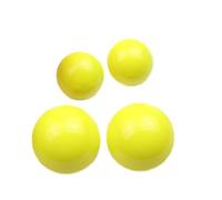 Tesselite Acryl-Ohrringe - glänzende, runde Acryl-Ohrringe in Bonbonfarbe, Ohrstecker, gelbgrün, einfache Nischen-Ohrringe, Ohrschmuck für Frauen, gelb, Einheitsgröße