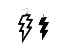 Tesselite Geometrische Acryl-Ohrringe mit hohlem Blitz, grün-Violette Ohrringe, übertriebene, Schlichte, modische, personalisierte Ohrringe für Frauen, Nr. 4, Einheitsgröße