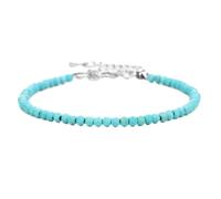 Tesselite Stein-Armband, Mehrfarbig, Mini-Perlen-Armband, 3 mm, Naturstein, Tigerauge-Armbänder, modisches weibliches Yoga-Armband für Männer und Frauen, Schmuck, Blau, Einheitsgröße