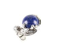 Stein-Halskette - Herrenschmuck, Eidechse, Gecko, Tier, Halsketten, Anhänger, Naturstein, Perlen, runde Kugel, Wassermelone, Rot, Grün, Aventurin, Schmuck, Lapislazuli, Einheitsgröße