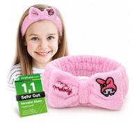 [ Test SEHR GUT, Note 1.1 *] Hello Kitty Stirnband Kinder Mädchen - Flauschiges Haarband Mädchen Sport & Pflege - Dünnes Stirnband Jungen & Kleinkind - Elastisch, Weich & Bequem Haarbänder