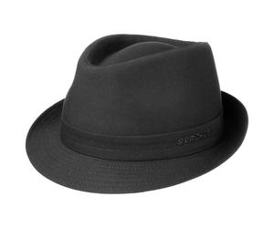 Teton Stofftrilby by Stetson schwarz 57 cm