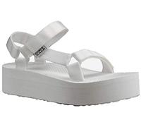 Teva Damen Flatform Universal Sandale, Bright White, 40 EU