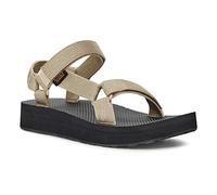 Teva Damen Midform Universal Sandale, Metallic Champagner, 42 EU