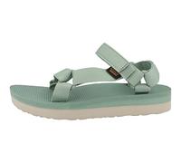 TEVA Vegan Sandale Plateau Damen - Midform Universal 41 Grün (Basil)