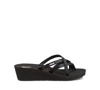 Teva Damen Mush Mandalyn Ola 2 Flip-Flop Sandale, schwarz, 35 EU